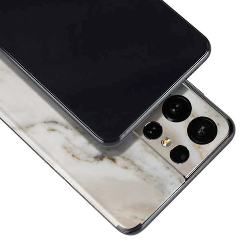 Vanilla Marble Galaxy S21 Ultra 5G Skin
