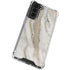 Vanilla Marble Galaxy S22 Clear Case