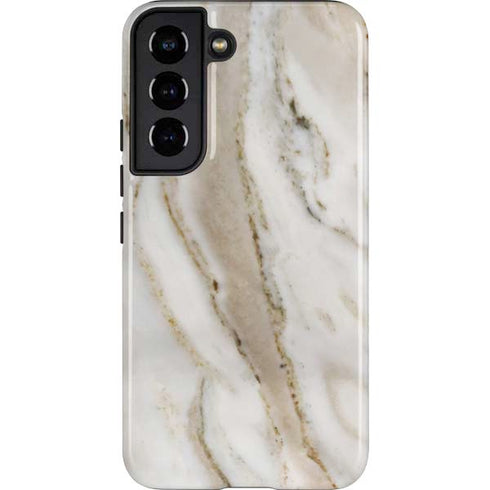 Vanilla Marble Galaxy S22 Pro Case
