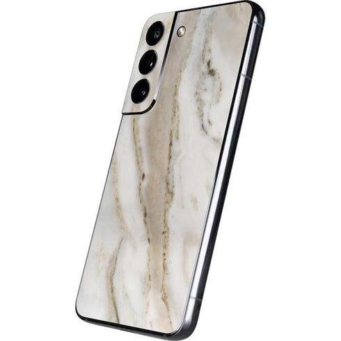 Vanilla Marble Galaxy S22 Skin