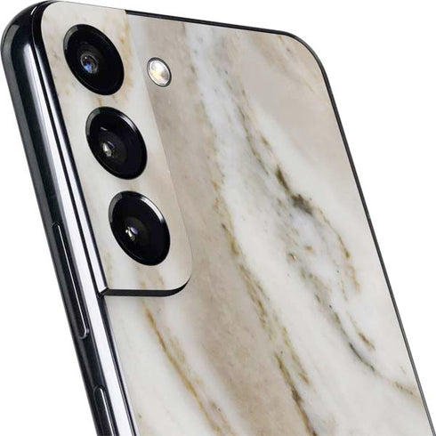 Vanilla Marble Galaxy S22 Skin