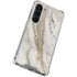 Vanilla Marble Galaxy S23 Clear Case