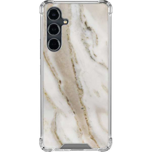 Vanilla Marble Galaxy S23 FE Clear Case