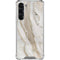 Vanilla Marble Galaxy S23 Plus Clear Case