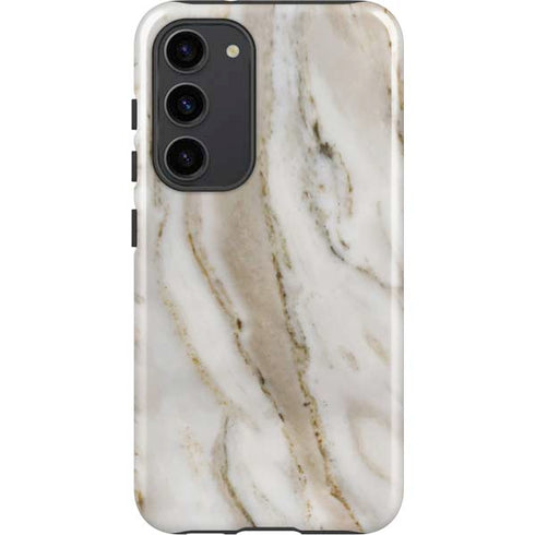 Vanilla Marble Galaxy S23 Plus Pro Case