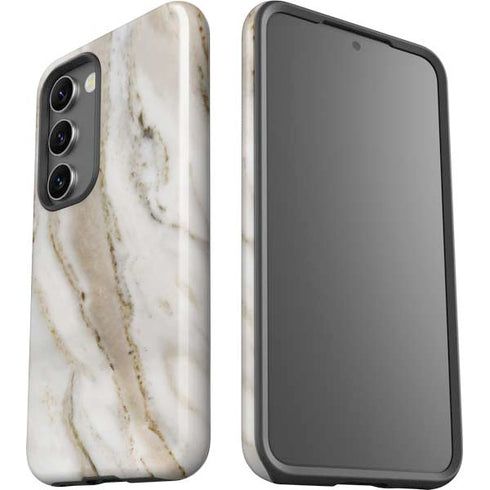 Vanilla Marble Galaxy S23 Plus Pro Case