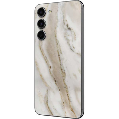 Vanilla Marble Galaxy S23 Plus Skin