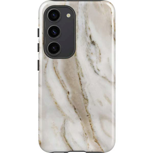 Vanilla Marble Galaxy S23 Pro Case