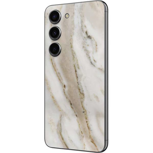 Vanilla Marble Galaxy S23 Skin