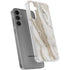 Vanilla Marble Galaxy S24 Plus Clear Case