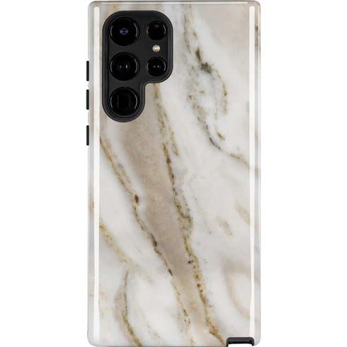 Vanilla Marble Galaxy S24 Ultra Impact Case