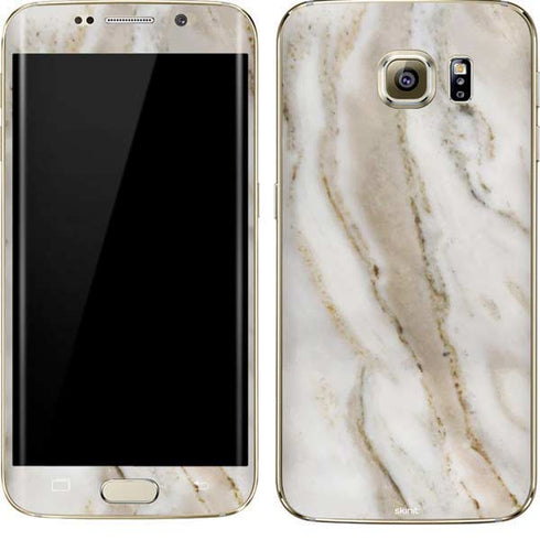 Vanilla Marble Galaxy S7 Edge Skin