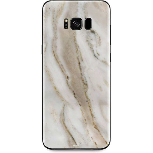 Vanilla Marble Galaxy S8 Skin