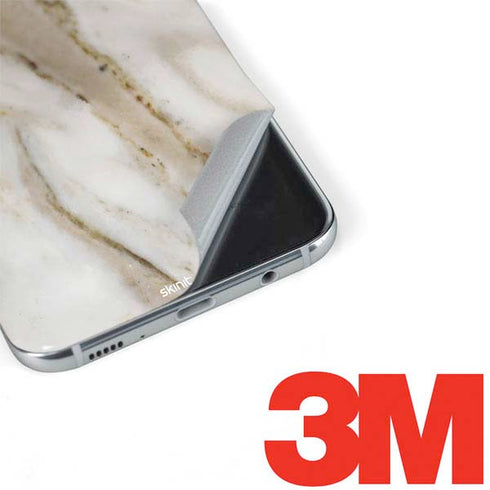 Vanilla Marble Galaxy S8 Skin