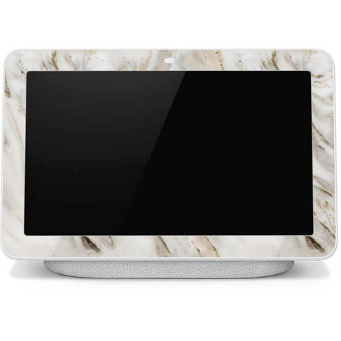 Vanilla Marble Google Home Hub Skin