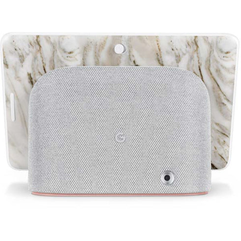 Vanilla Marble Google Home Hub Skin