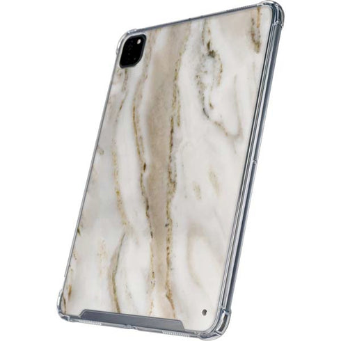 Vanilla Marble iPad Pro 12.9in (2020) Clear Case