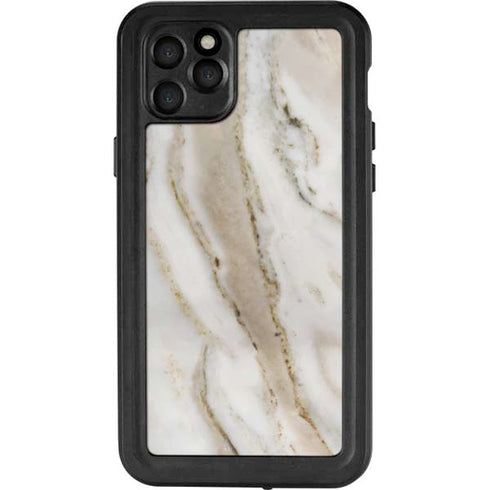 Vanilla Marble iPhone 11 Pro Max Waterproof Case