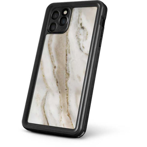 Vanilla Marble iPhone 11 Pro Max Waterproof Case