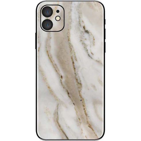 Vanilla Marble iPhone 11 Skin