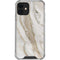 Vanilla Marble iPhone 12 Clear Case