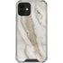 Vanilla Marble iPhone 12 Clear Case
