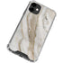 Vanilla Marble iPhone 12 Clear Case