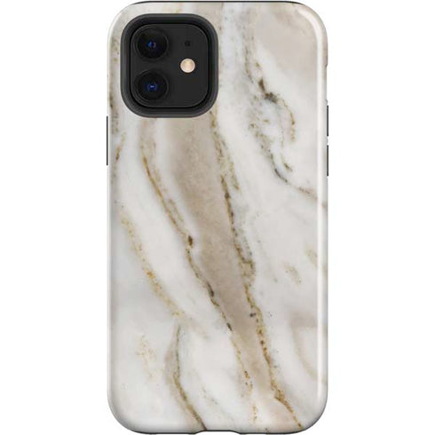 Vanilla Marble iPhone 12 Impact Case