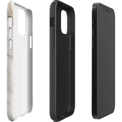 Vanilla Marble iPhone 12 Impact Case
