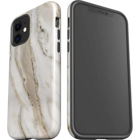 Vanilla Marble iPhone 12 Impact Case