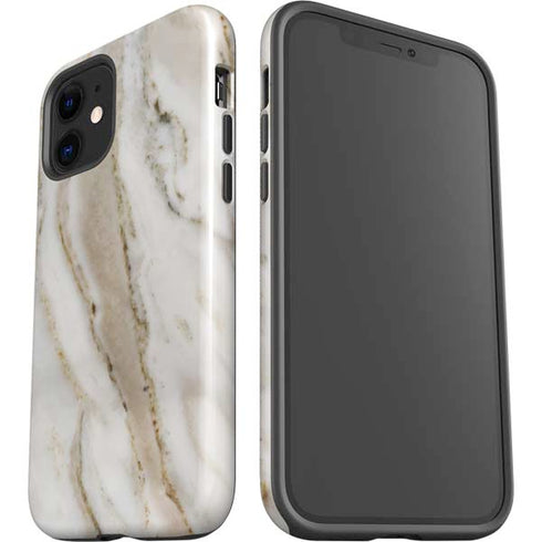 Vanilla Marble iPhone 12 Mini Impact Case