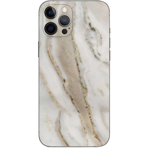 Vanilla Marble iPhone 12 Pro Max Skin