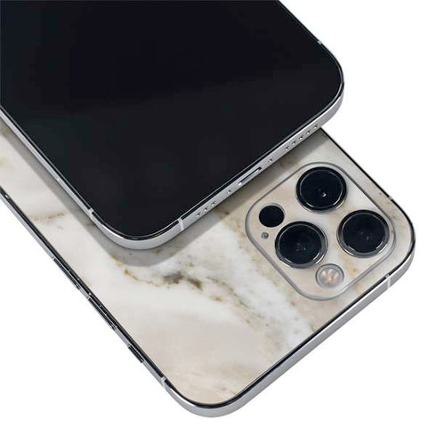 Vanilla Marble iPhone 12 Pro Skin