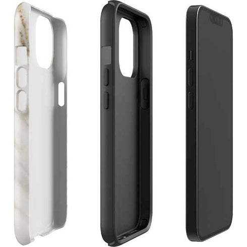 Vanilla Marble iPhone 13 Impact Case