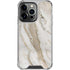 Vanilla Marble iPhone 13 Pro Clear Case