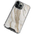 Vanilla Marble iPhone 13 Pro Clear Case