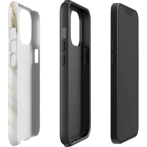 Vanilla Marble iPhone 13 Pro Max Impact Case