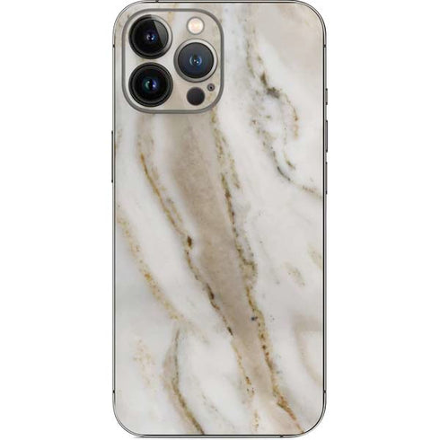 Vanilla Marble iPhone 13 Pro Max Skin