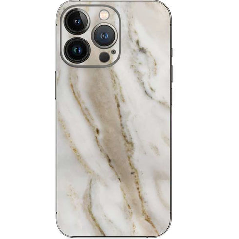 Vanilla Marble iPhone 13 Pro Skin