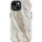 Vanilla Marble iPhone 14 Plus Impact Case