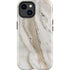 Vanilla Marble iPhone 14 Plus Impact Case