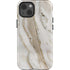 Vanilla Marble iPhone 15 Impact Case