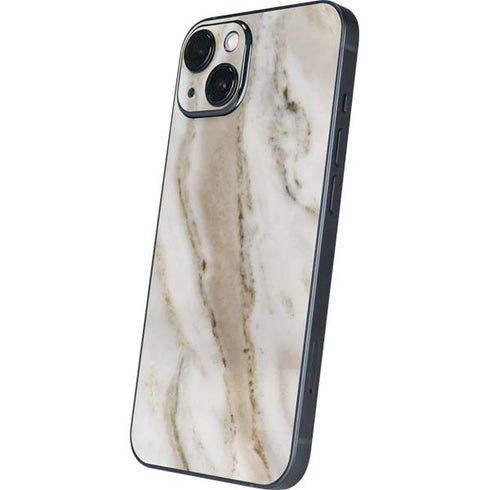 Vanilla Marble iPhone 14 Plus Skin