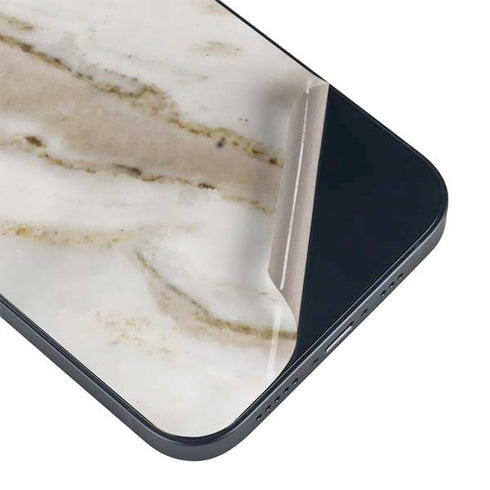 Vanilla Marble iPhone 14 Plus Skin