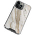 Vanilla Marble iPhone 15 Pro Clear Case