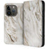 Vanilla Marble iPhone 14 Pro Folio Case