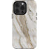 Vanilla Marble iPhone 15 Pro Impact Case