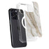 Vanilla Marble iPhone 14 Pro MagSafe Case