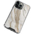 Vanilla Marble iPhone 14 Pro Max Clear Case