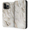 Vanilla Marble iPhone 15 Pro Max Folio Case